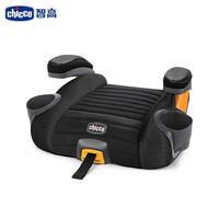 智高 儿童座椅增高垫isofix3-12岁婴儿车载便捷宝宝坐垫 灰色 车型通用 isofix或带安装