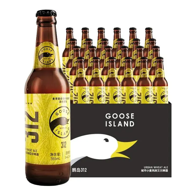 GOOSE ISLAND 鹅岛 312 小麦风味艾尔啤酒 335ml*24瓶