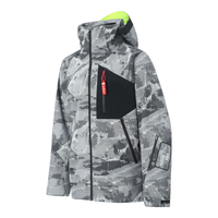 HELLY HANSEN, H/H海丽汉森hh男女23秋冬新防水透湿保暖单板滑雪服Snowboard 灰色