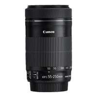 佳能(Canon)EF-S 55-250mm f/4-5.6 IS STM 单反相机镜头 55-250长焦相机镜头 半画幅相机镜头
