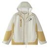 FILA 女装FUSION系列女棉衣女士时尚休闲拼色宽松连帽棉服两件套