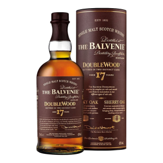 百富（BALVENIE）苏格兰单一麦芽威士忌700ml 英国洋酒 百富17年双桶