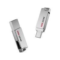 海康威视手机U盘128G USB3.2双接口电脑系统车载128高速优盘X327C