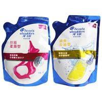 海飞丝海飞丝洗发水丝质顺滑去屑清爽柠檬去油洗头膏男女通用洗发露 丝质柔滑200g+清爽去油200g