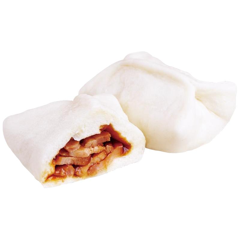 信华食品_叉烧包70gx6个蜜汁港式早茶包点热销早餐包子炭烤风味