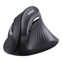 绿联（UGREEN）人体工学鼠标 无线蓝牙垂直鼠标 立式竖握立体鼠标 手握护手鼠标 防鼠标手 轻音办公