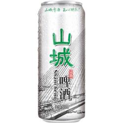 重庆啤酒 山城啤酒冰爽500ml*12罐整箱装山城啤酒知心朋友火锅搭档