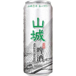重庆啤酒 山城啤酒冰爽500ml*12罐整箱装山城啤酒知心朋友火锅搭档