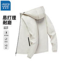 JEANSWEST 真维斯 男士秋冬冲锋衣外套*1+长袖*2