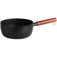 KAWASIMAYA 川岛屋 雪平锅(18cm、铝合金、黑色)