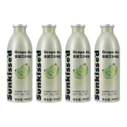 鲜啤30公里 果啤精酿啤酒青提艾尔460ML*4罐女士果啤