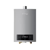 Rinnai 林内 健享系列 JSQ31-66FY 燃气热水器 16L 银灰 天然气（12T）