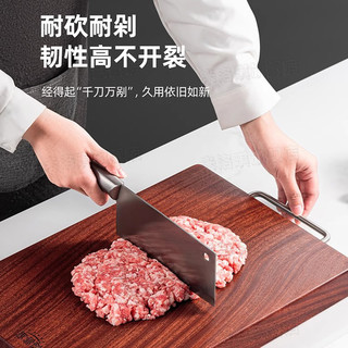 越南铁木砧板菜板特级家用真实纯原木切防滑高级耐砍防霉实木