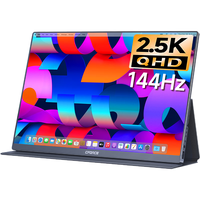 C-force CFORCE 便携显示器15.6英寸高清笔记本电脑副屏144高刷PS5扩展手机Switch便携屏 内置当贝OS系统 11S