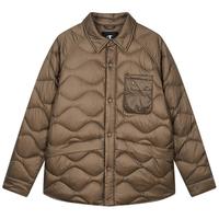 Champion冠军 防泼水轻薄菱格纹短款男士羽绒服