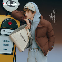 保暖服饰：Champion 冠军 丁禹兮同款 连帽羽绒服 25冬新款