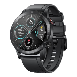 荣耀 Magic Watch2 智能手表  硅胶表带 亮黑色 46mm