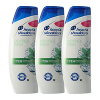 Head & Shoulders 海飞丝 去屑洗发水 怡神冰凉型 400ml*3