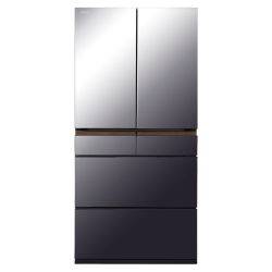 日立 R-GWC670TC 真空锁鲜 冰晶镜色 670L 冰箱