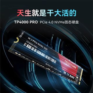 腾隐TP4000PRO/TQP4000 1TB m2固态硬盘1T 2T PS5 4T M.2SSD NVME