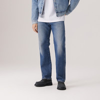 Levi's李维斯25年秋冬男士美式复古Clean Fit557直筒牛仔裤 中蓝色 32/32