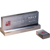 悠茗山 茶叶福鼎白茶特级寿眉小方片便携装老白茶紧压茶饼茶叶自己喝 烟条型装100g
