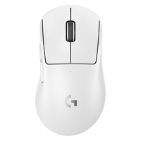  logitech/罗技 轻量化人体工学 无线游戏鼠标  白色