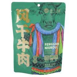 豁尔臣 7成干手撕风干牛肉干内蒙古特产清真熟食休闲零食