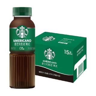 星巴克 星选 美式 咖啡饮料270ml×15