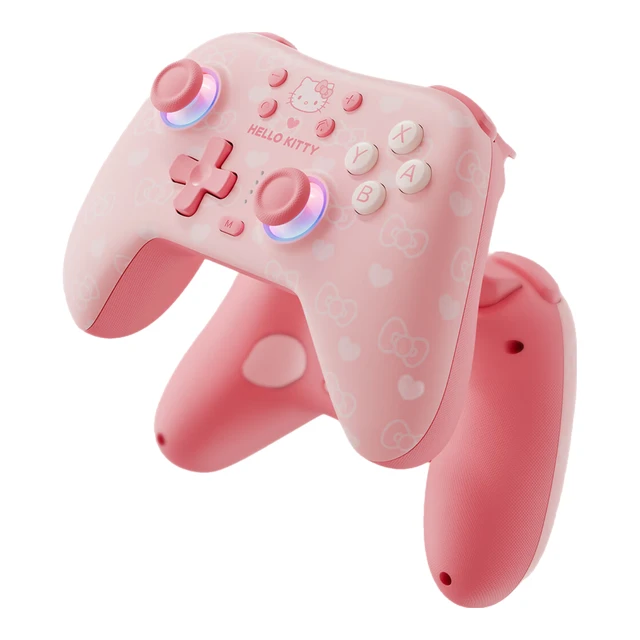 GEEKSHARE 极想 光樱游戏手柄 Hello kitty五十周年联名款 游戏手柄
