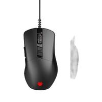 Hyeku 黑峡谷 GM66 有线鼠标 12000DPI RGB 黑色