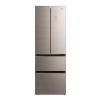 Midea 美的 BCD-325WTGPM 单循环 风冷多门冰箱 325L 凌波金