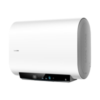 统帅（Leader）60升电热水器双胆扁桶热水器一级能效镁棒免更换水量水质可视WiFi智慧物联海尔智家