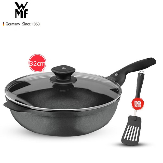 WMF 福腾宝 银彩系列不粘炒 32cm
