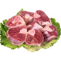 牧功夫内蒙草原羊散养羔羊腿原切净重4斤 分2包每包15-20块羊小腿