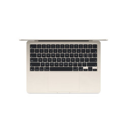 苹果 Apple AI笔记本/2025款MacBookAir13英寸M4(10+10核)16G 512G 星光色电脑MW103CH/A