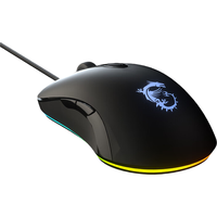 MSI 微星 DS102 V3 有线鼠标 12400DPI RGB 黑色