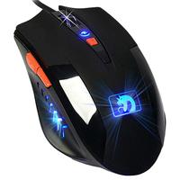 新盟(TECHNOLOGY) 曼巴蛇电竞机械游戏有线鼠标(吃鸡绝地求生lol笔记本电脑有线鼠标) 曼巴蛇1代(可关灯不带宏)典雅黑