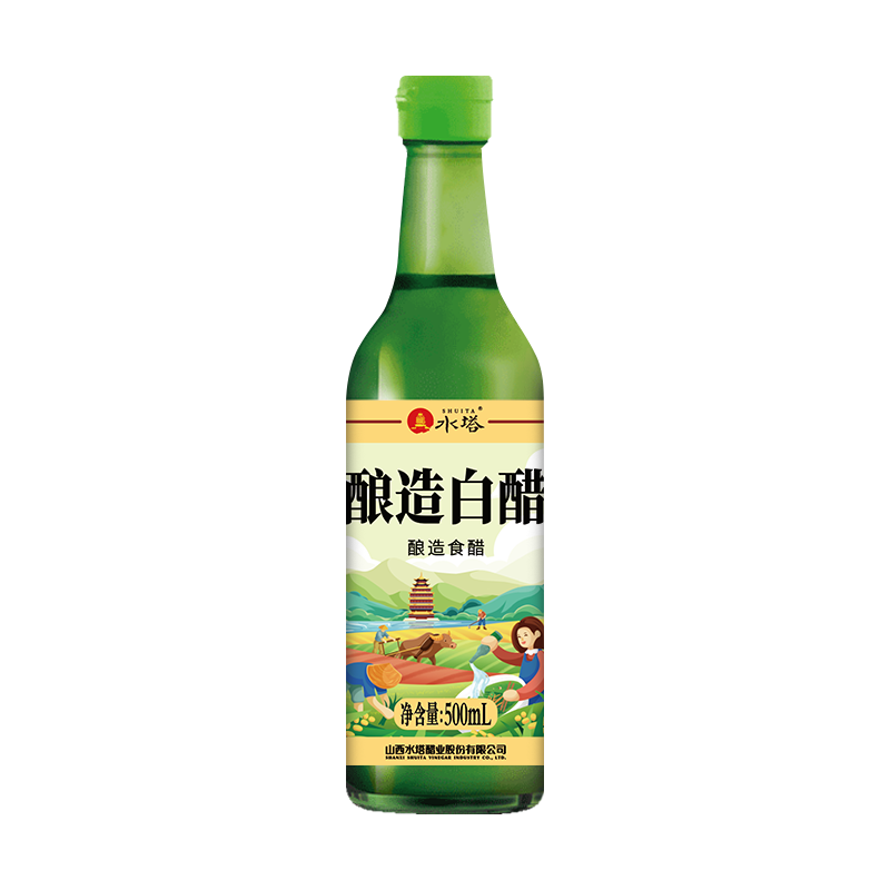水塔 3.5度酿造白醋 500ml