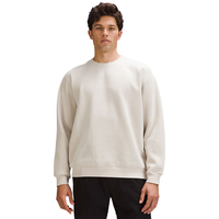 lululemon丨Steady State 男士圆领卫衣 透气 LM3ERXS 天然象牙白 XL