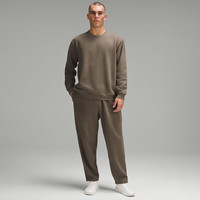 lululemon丨Steady State 男士圆领卫衣 透气 LM3ERXS 深卡其 2XL