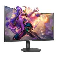 SANC 盛色 N55Pro 23.5英寸 VA 曲面 FreeSync 显示器(1920×1080、144Hz、85%NTSC）