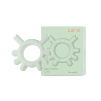 BORRN 婴儿斥菌牙胶原装进口宝宝磨牙棒食品级硅胶口欲期防吃手