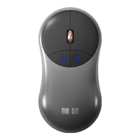 MiMouse 咪鼠科技 S7AI 2.4G蓝牙 多模无线鼠标 4000DPI 黑色