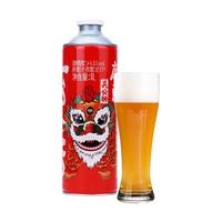 麟阁  原浆精酿关公狮鲜啤酒1L桶（嗨享装） 国潮风