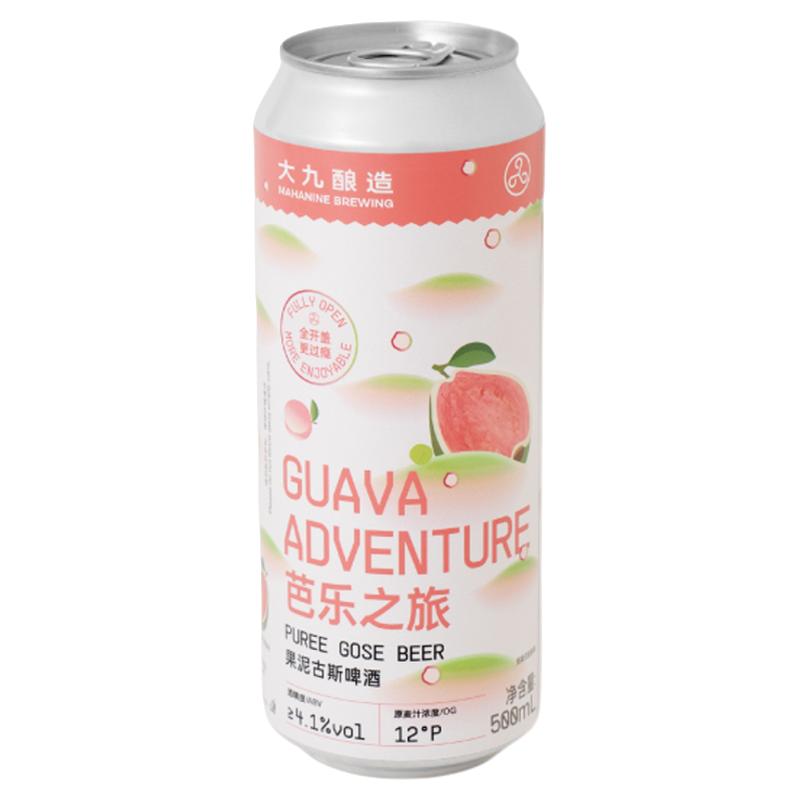  Mahanie Brewing/大九酿造 国产精酿 果泥古斯啤酒  500ML(入口丝滑 酸甜暴击) 听装 500ml
