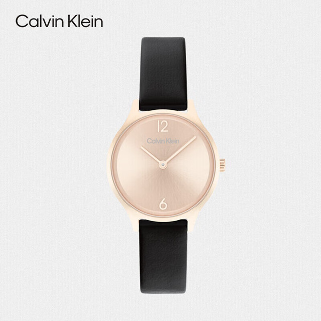 卡尔文·克莱恩 CK永恒系列 小金表时尚石英女表 25200060