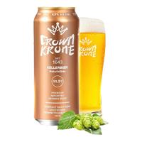 DATE CROWN/皇冠  德国啤酒  【购2箱赠2个酒杯】 500mL 24罐 听装