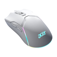  acer/宏碁 三模连接 电竞游戏鼠标  白色【10000DPI可调/宏驱动/RGB灯效】