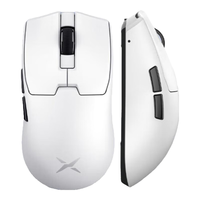 多彩（Delux）M800mini Pro无线游戏鼠标电竞办公有线/2.4G双模连接PAW3395轻量化无孔设计可充电 M800mini【3311+TTC机械】白
